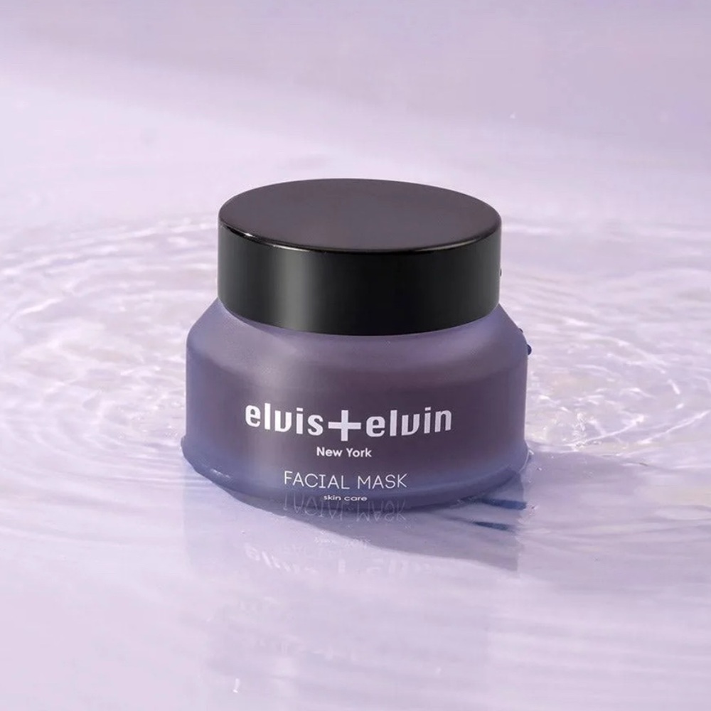 elvis + elvin Lilac Facial Mask 1.7 oz. New In Box